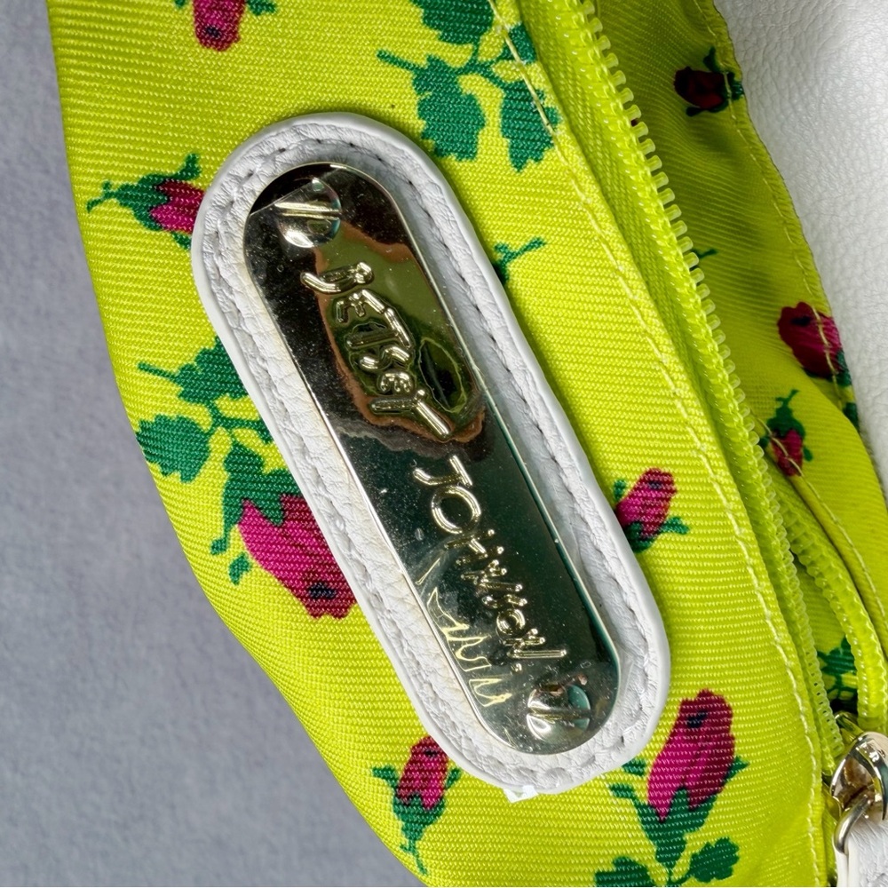 Betsey Johnson Kitsch Pink White Phone Crossbody Purse Bag Hotline Retro Y2K - Picture 4 of 13